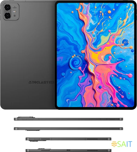 Планшет Teclast ArtPad Pro Premium Set G99 (2.2) 8C RAM8Gb ROM256Gb 12.7" IPS 2176x1600 4G Android 15 черный 13Mpix 8Mpix BT WiFi microSD 256Gb 10000mAh 11hr