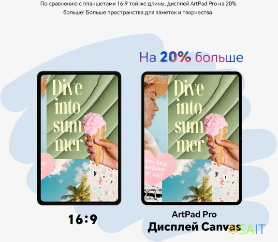 Планшет Teclast ArtPad Pro Premium Set G99 (2.2) 8C RAM8Gb ROM256Gb 12.7" IPS 2176x1600 4G Android 15 черный 13Mpix 8Mpix BT WiFi microSD 256Gb 10000mAh 11hr