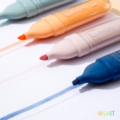 Набор текстовыделителей Deli EU370 Linfini 1-5мм флуоросцентный 4цв. ассорти (4шт.)