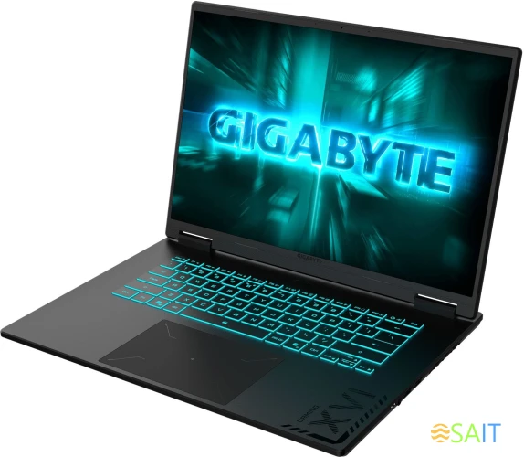Ноутбук Gigabyte GAMING A16 GA6H Core i7 13620H 16Gb SSD1Tb NVIDIA GeForce RTX 5070 8Gb 16" IPS FHD+ (1920x1200) без ОС black WiFi BT Cam (CWHI3KZ894SD)