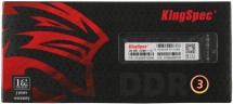 Память DDR3 4Gb 1600MHz Kingspec KS1600D3P15004G RTL PC3-12800 CL11 DIMM 240-pin 1.5В dual rank Ret