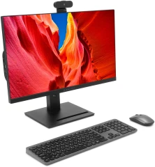 Моноблок Digma Pro Vision 23.8" Full HD Ryzen 5 7535U (2.9) 16Gb SSD512Gb RGr CR Windows 11 Pro Eth WiFi BT 90W клавиатура мышь Cam черный 1920x1080