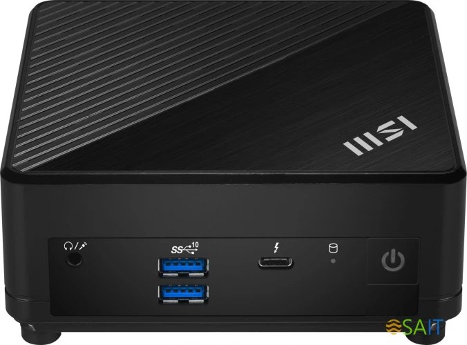 Неттоп MSI Cubi 5 12M-032XRU i3 1215U (1.2) 8Gb SSD256Gb UHDG noOS 2.5xGbitEth+1xGbitEth WiFi BT 65W черный (9S6-B0A811-234)