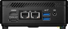 Неттоп MSI Cubi 5 12M-032XRU i3 1215U (1.2) 8Gb SSD256Gb UHDG noOS 2.5xGbitEth+1xGbitEth WiFi BT 65W черный (9S6-B0A811-234)