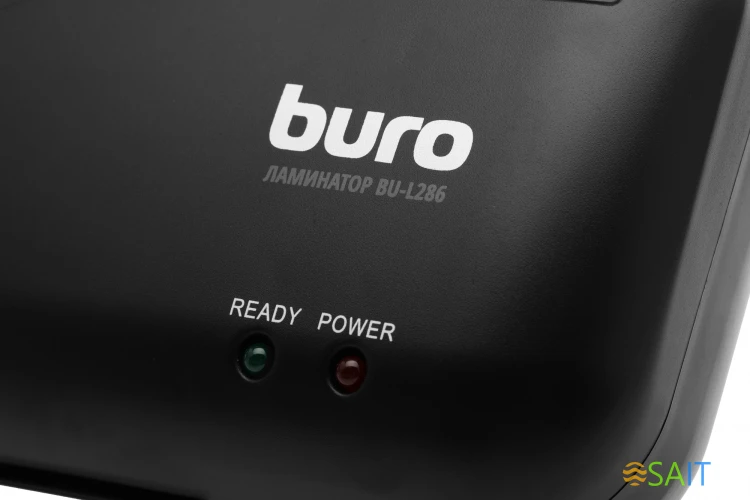 Ламинатор Buro BU-L286 черный A4 (70-125мкм) 28см/мин (2вал.) лам.фото