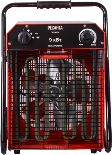 Тепловая пушка электрическая Ресанта ТЭП-9000 9000Вт красный