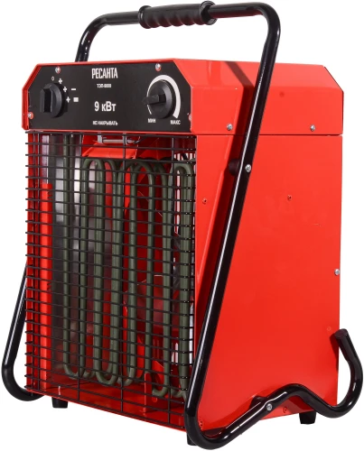 Тепловая пушка электрическая Ресанта ТЭП-9000 9000Вт красный
