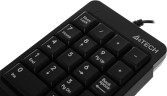 Числовой блок A4Tech FK13P черный USB slim для ноутбука (FK13P BLACK) кабель 1.5м