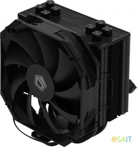 Устройство охлаждения(кулер) ID-Cooling SE-224-XTS mini Soc-AM5/AM4/1200/1700/1851 черный 4-pin 16-32dB Al+Cu 180W 690gr Ret (SE-224-XTS MINI BLACK)