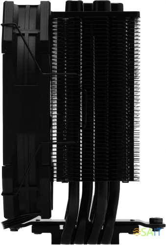 Устройство охлаждения(кулер) ID-Cooling SE-224-XTS mini Soc-AM5/AM4/1200/1700/1851 черный 4-pin 16-32dB Al+Cu 180W 690gr Ret (SE-224-XTS MINI BLACK)