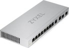 Коммутатор Zyxel XGS1010-12-ZZ0102F (L2) 8x1Гбит/с 2x2.5Гбит/с 2SFP+ неуправляемый