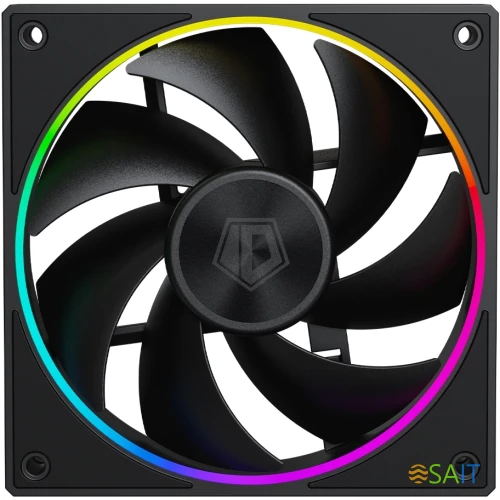 Вентилятор для корпуса ID-Cooling AF-127 ARGB 120х120x27 черный 4-pin 30дБ (AF-127-ARGB-K) Ret
