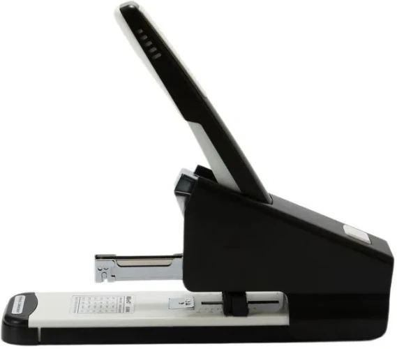 Степлер мощный Kw-Trio 050MX Lever-Tech 23/6 23/17 (140листов) черный 100скоб металл/пластик закрытый коробка