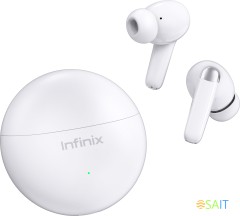 Гарнитура внутриканальные Infinix XBuds XE26 белый беспроводные bluetooth в ушной раковине (10311752)