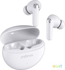 Гарнитура внутриканальные Infinix XBuds XE26 белый беспроводные bluetooth в ушной раковине (10311752)