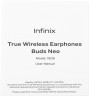 Гарнитура внутриканальные Infinix XBuds XE26 белый беспроводные bluetooth в ушной раковине (10311752)