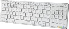 Клавиатура Rapoo E9700M белый USB беспроводная BT/Radio slim Multimedia для ноутбука (14516)