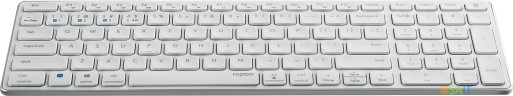 Клавиатура Rapoo E9700M белый USB беспроводная BT/Radio slim Multimedia для ноутбука (14516)