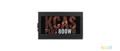 Блок питания Aerocool ATX 800W KCAS PLUS 800 80+ bronze (20+4pin) APFC 120mm fan 7xSATA RTL