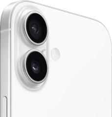 Смартфон Apple A3287 iPhone 16 256Gb белый моноблок 3G 4G 1Sim 6.1" 1179x2556 iOS 18 48Mpix 802.11 a/b/g/n/ac/ax/be NFC GPS Protect