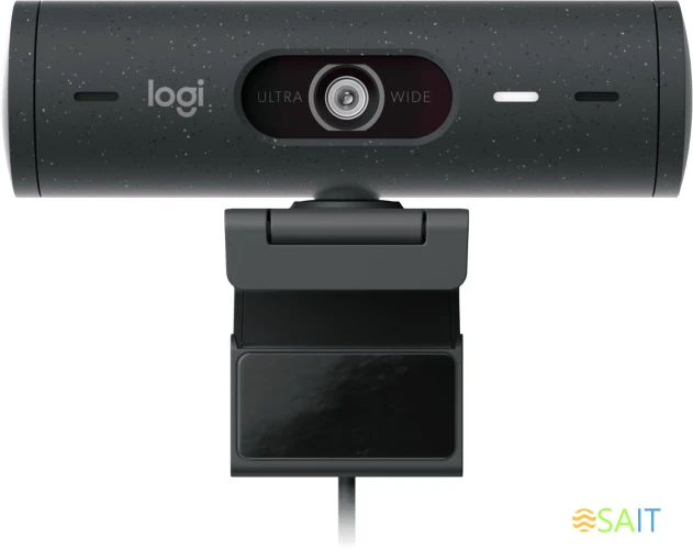 Камера Web Logitech HD Webcam Brio 500 черный 4Mpix (1920x1080) USB Type-C с микрофоном (960-001424)