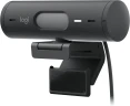 Камера Web Logitech HD Webcam Brio 500 черный 4Mpix (1920x1080) USB Type-C с микрофоном (960-001424)