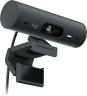 Камера Web Logitech HD Webcam Brio 500 черный 4Mpix (1920x1080) USB Type-C с микрофоном (960-001424)