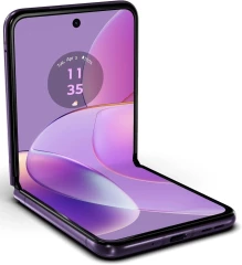Смартфон Motorola XT2323-1 Razr 40 5G 256Gb 8Gb сиреневый раскладной 3G 4G 1Sim 6.9" 1080x2640 Android 13 64Mpix 802.11 a/b/g/n/ac/ax NFC GPS GSM900/1800 GSM1900 Protect