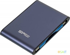 Жесткий диск Silicon Power USB 3.0 2Tb SP020TBPHDA80S3B A80 Armor 2.5" синий