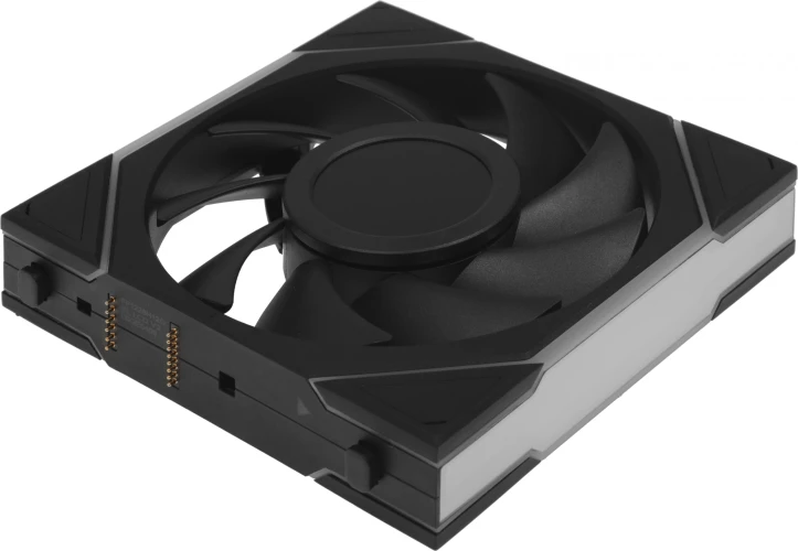 Вентилятор для корпуса Lian-Li Uni Fan TL Wireless LCD 120 LCD ARGB 120х124x28 черный 4-pin 27дБ (G99.12TLLCD1W1B.R0) Ret
