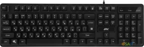 Клавиатура Defender Arx GK-196L RU черный USB for gamer LED