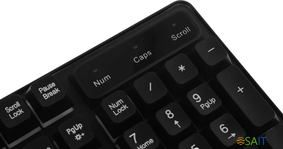 Клавиатура Defender Arx GK-196L RU черный USB for gamer LED