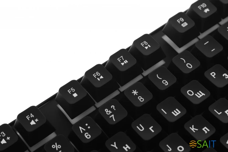 Клавиатура Defender Arx GK-196L RU черный USB for gamer LED