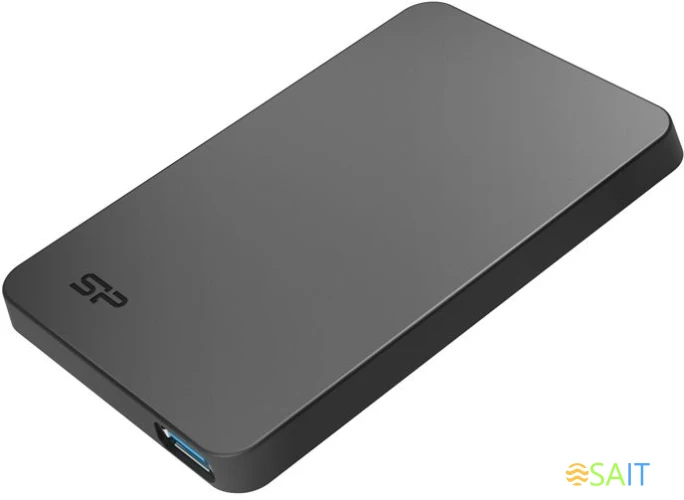 Накопитель SSD Silicon Power USB3.0 512GB SP512GBPSDS05SAK S05 Stream 1.8" черный