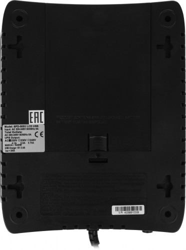 Источник бесперебойного питания Powercom Spider SPD-900U LCD USB 540Вт 900ВА черный