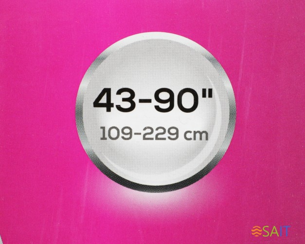 Кронштейн для телевизора Ultramounts UM840T черный 43"-90" макс.70кг настенный наклон