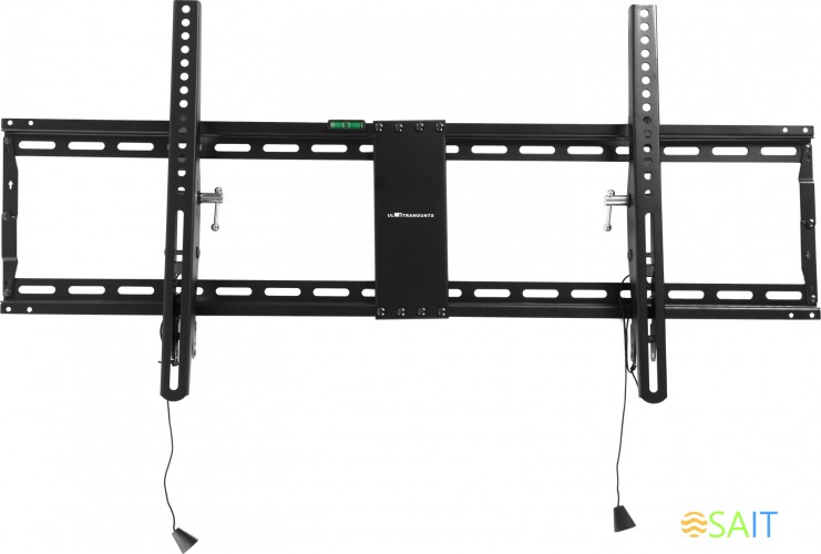 Кронштейн для телевизора Ultramounts UM840T черный 43"-90" макс.70кг настенный наклон