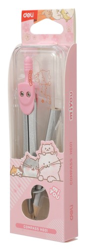 Циркуль Deli EH601 в компл.:карандаш