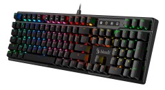 Клавиатура A4Tech Bloody B750N DESTINY механическая черный USB for gamer LED