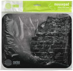 Коврик для мыши Cactus Brick Wall рисунок 300x250x3мм (CS-MP-DWM)
