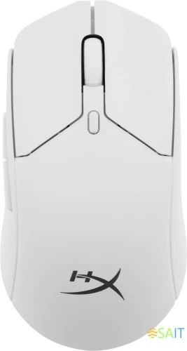 Мышь HyperX Haste 2 белый оптическая 26000dpi беспров. BT/Radio USB 5but (6N0A9AA)