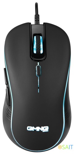 Мышь Оклик 723GM черный оптическая 3200dpi USB 6but (1533533)