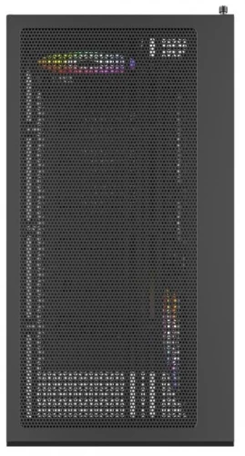Корпус Montech XR черный без БП ATX 3x120mm 2xUSB3.0 audio bott PSU