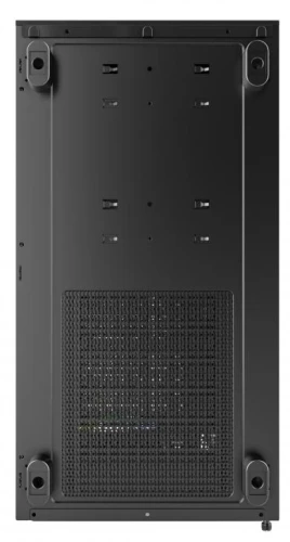 Корпус Montech XR черный без БП ATX 3x120mm 2xUSB3.0 audio bott PSU