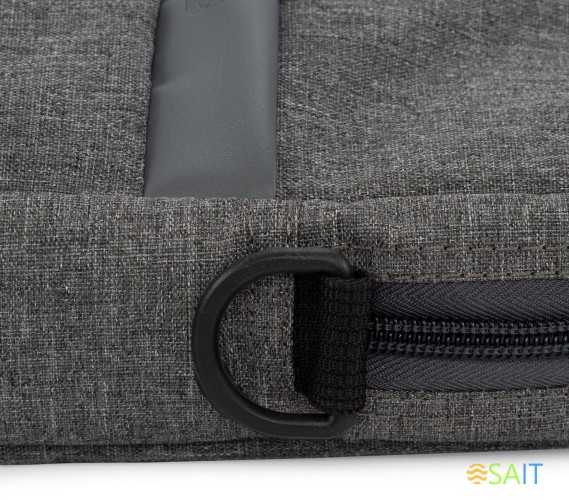 Сумка для ноутбука 14.5" PC Pet PCP14A2GY серый/черный полиэстер