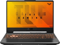 Ноутбук Asus TUF Gaming A15 FA506NCG-HN218 Ryzen 7 7445HS 16Gb SSD512Gb NVIDIA GeForce RTX 3050 4Gb 15.6" IPS FHD (1920x1080) без ОС black WiFi BT Cam (90NR0JF7-M00JD0)