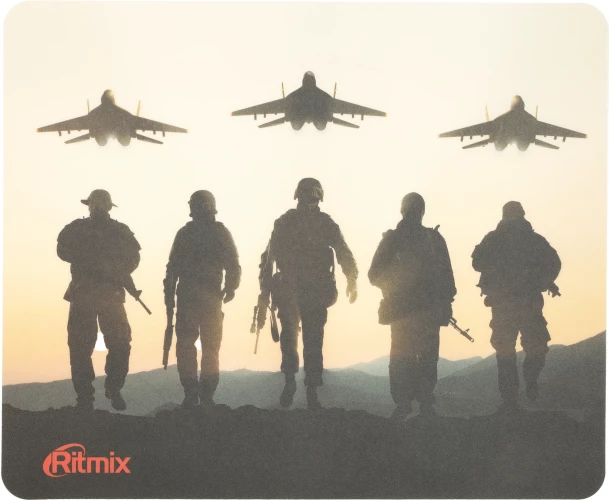 Коврик для мыши Ritmix MPD-020 Action Мини рисунок 220x180x3мм (15119429)