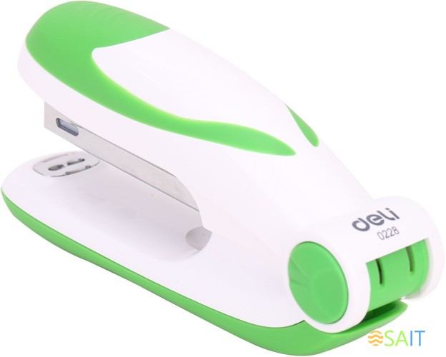 Степлер Deli E0228 Essential N10 (12листов) ассорти 50скоб коробка