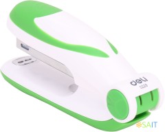 Степлер Deli E0228 Essential N10 (12листов) ассорти 50скоб коробка