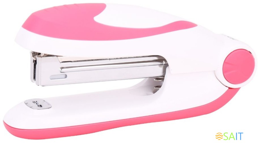 Степлер Deli E0228 Essential N10 (12листов) ассорти 50скоб коробка